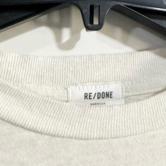 RE/DONE Graphic Long Sleeve Tee - M  NWOT - Picture 6 of 9